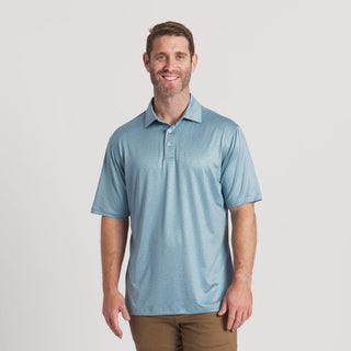 Flyline Performance Polo - Redfish | Burnt Sage
