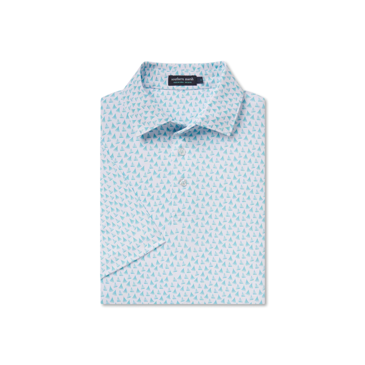 Youth Flyline Performance Polo - RG • Antigua Blue