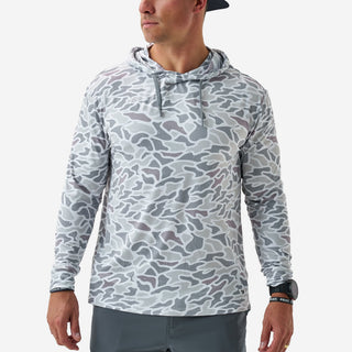 Performance Hoodie • White Camo