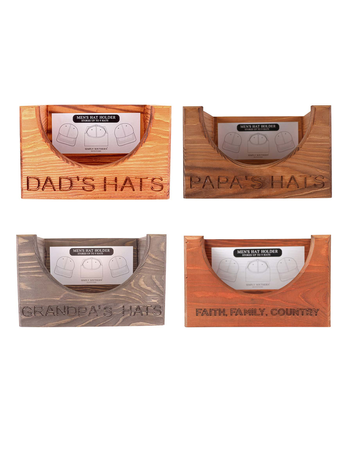 Hat Box Organizer • Wood