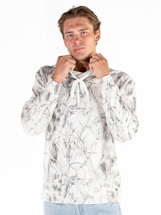Men's Thermal Hoodie • Winter Camo