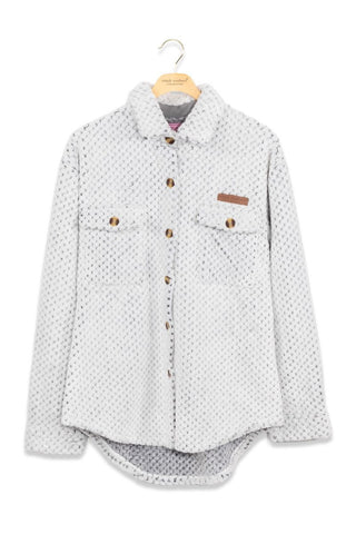 Simply Soft Shacket • Frost Gray