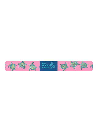 Tap To Track Turtle Bracelet • Pink