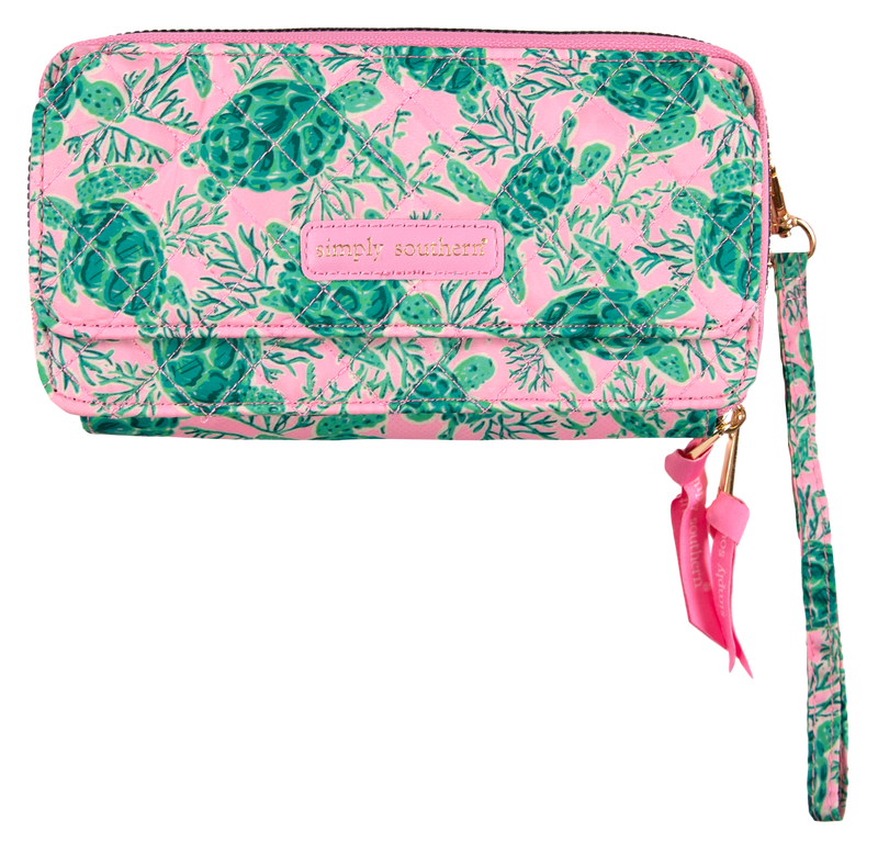 Simply Southern • Quilted • Phone Case Wristlet • Sea