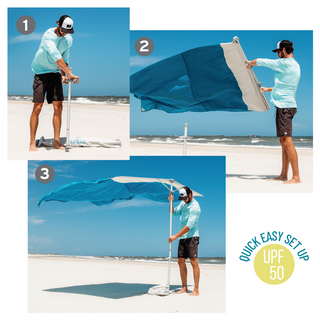 Solbello® Shade • The Ultimate Wind-Driven® Beach Umbrella