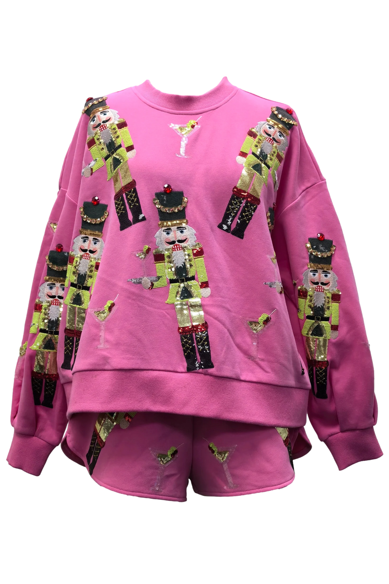 QOS Pink Martini Nutcracker Sweatshirt