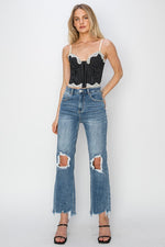 Dana High Rise Crop Jean • Medium