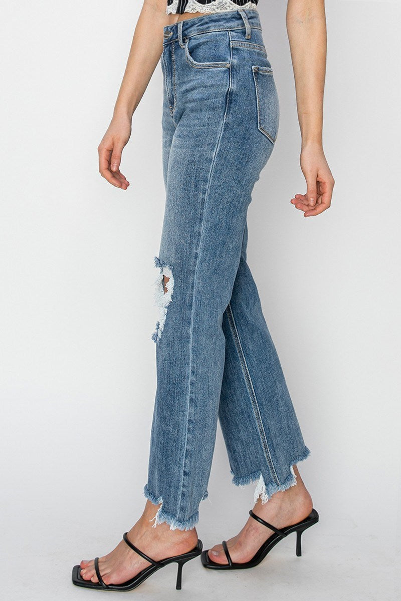 Dana High Rise Crop Jean • Medium