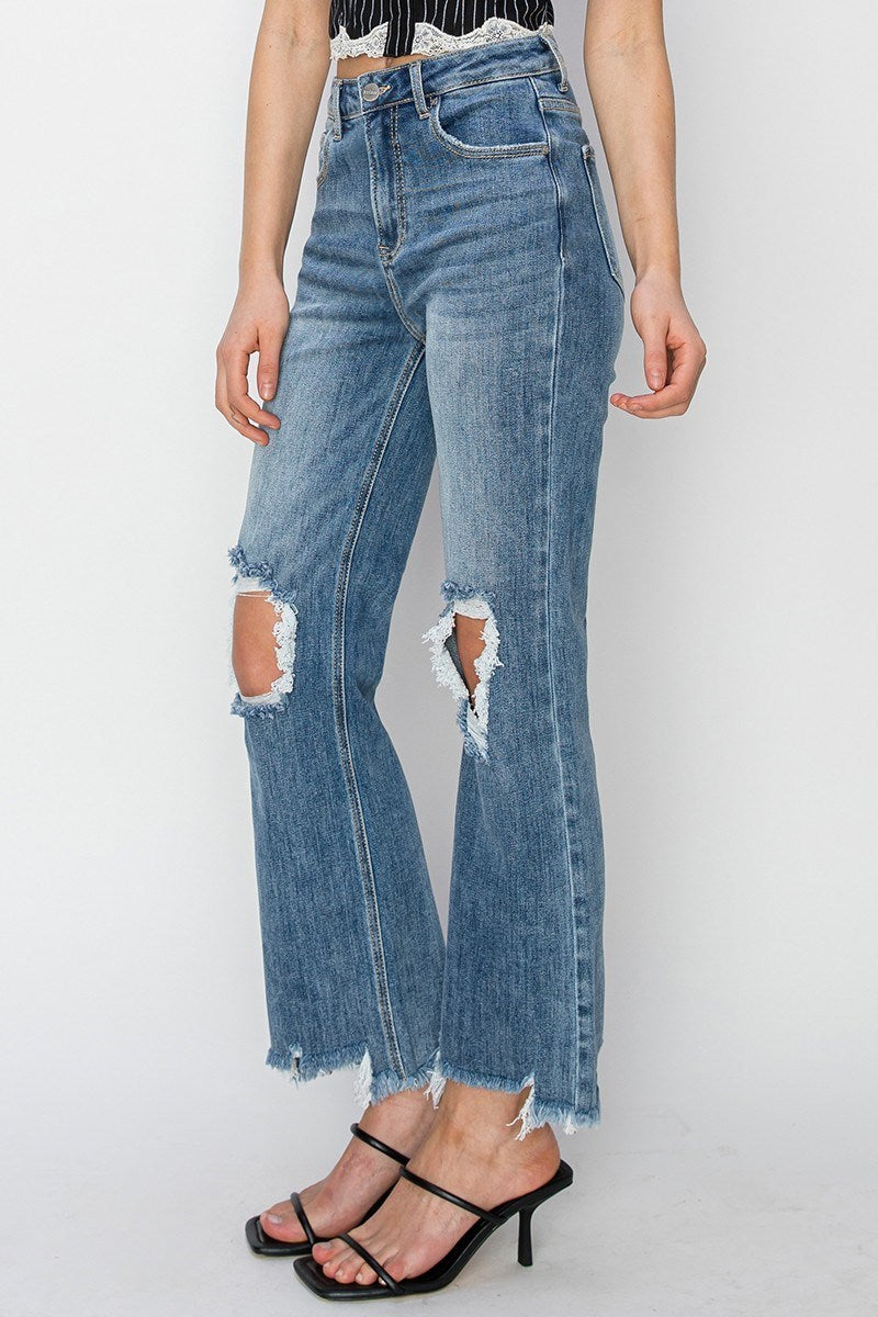 Dana High Rise Crop Jean • Medium