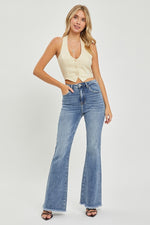 Lainey High Rise Flare Jeans