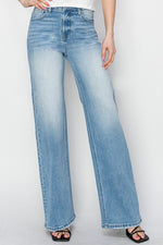 Lela High Rise Straight Jean