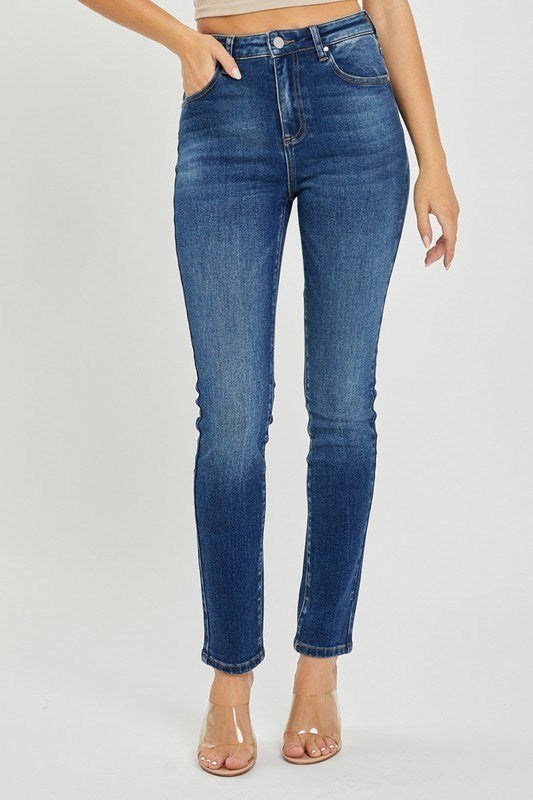 Victoria High Rise Basic Skinny Jean • Dark