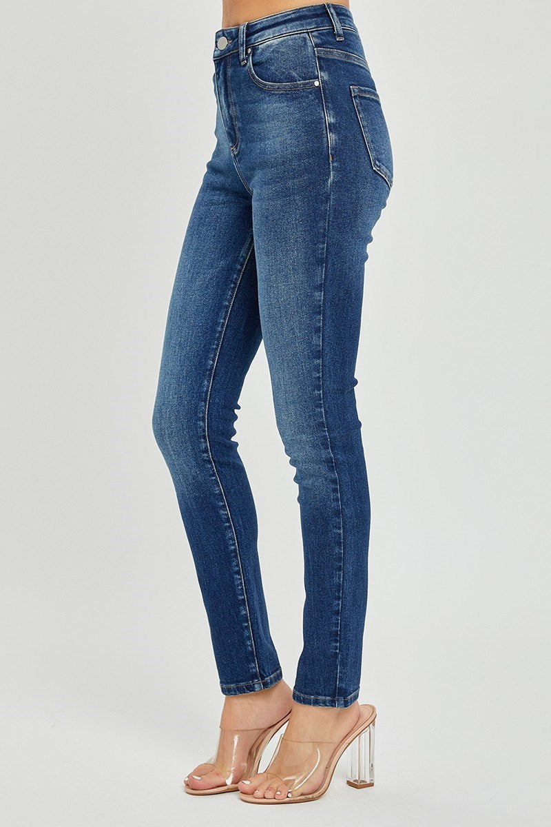 Victoria High Rise Basic Skinny Jean • Dark