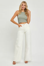 Marsh High Rise Pants • Cream