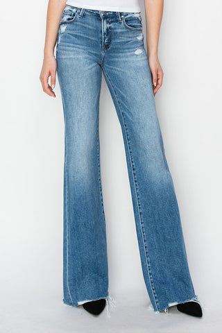 Rosa Mid-Rise Wide Jeans • Medium Wash