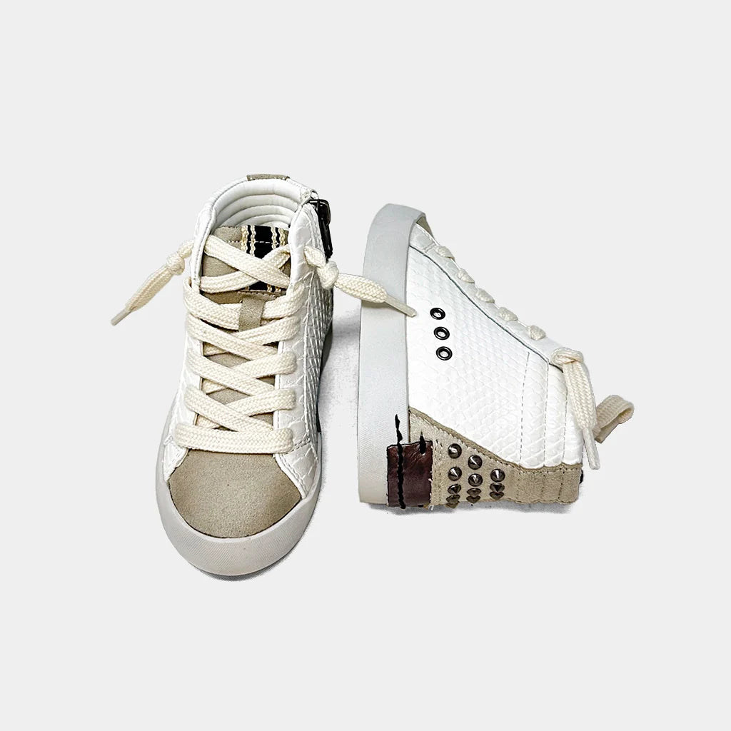 Reese Sneaker • Bone Snake