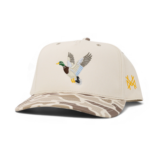Flyaway Snapback Hat • Retro Field Camo
