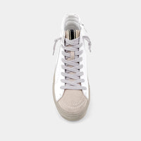 Rooney High Top Sneakers • White Snake