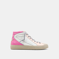 Rooney High Top Sneakers • Pink Lizard