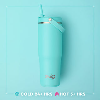 Swig Life™ 30oz To-Go Tumbler • Hydrangeas