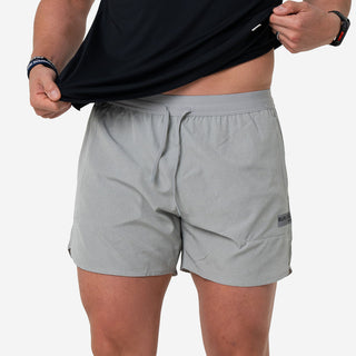 Training Short • Heather Light Grey