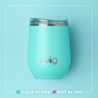 Swig Life™ 12oz Stemless Wine Cup • Pagoda Paradise