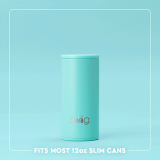 SwigLife™ 12oz Skinny Can Cooler • Baja Bloom