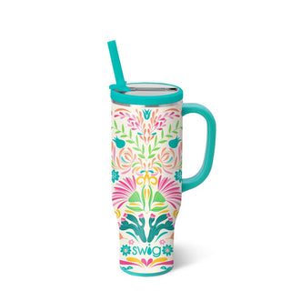SwigLife™ 30oz Mega Mug • Baja Bloom