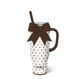 SwigLife™ 30oz Mega Mug • Mocha Dots
