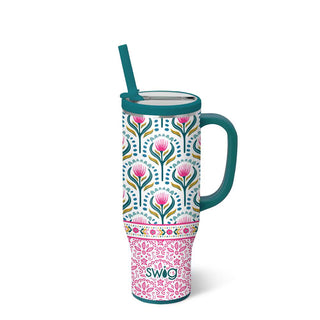 SwigLife™ 30oz Mega Mug • Lotus Bloom
