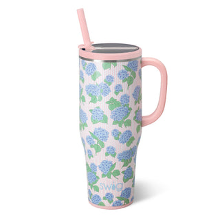 Swig Life™ 40oz Mega Mug • Hydrangeas