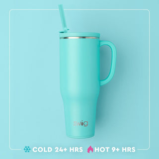 SwigLife™ 40oz Mega Mug • Tailgates In Athens