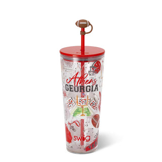 Swig Life™ 24oz Plastic Tumbler • Tailgates In Athens