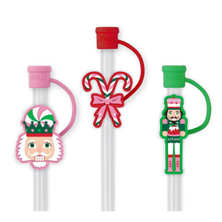 Swig Life™ Straw Toppers Set • Sugar Plum Soldiers