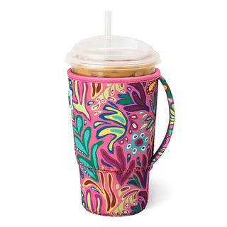 Swig Life™ Large Iced Cup Coolie • Flora Rosa