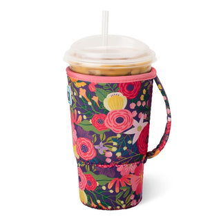 Swig Life™ Large Iced Cup Coolie • Secret Garden