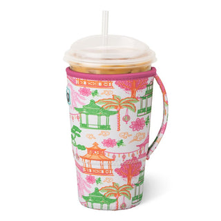 Swig Life™ Large Iced Cup Coolie • Pagoda Paradise