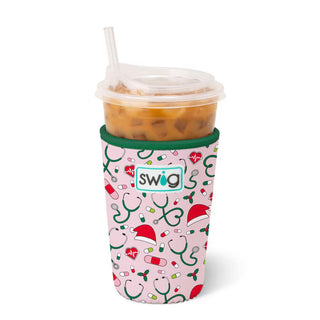 Swig Life™ Iced Cup Coolie • Santa's Scrubs