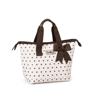 SwigLife™ Lunchi Lunch Bag • Mocha Dots