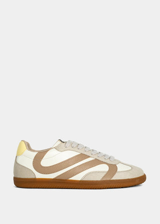 Sadie Retro Sneaker • Taupe