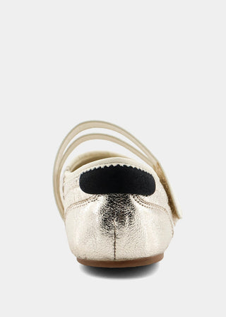 Salome Mary Jane Ballet Flat • Gold
