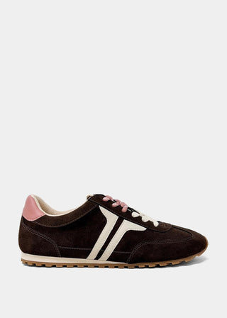 Sarah Sneaker • Brown Suede
