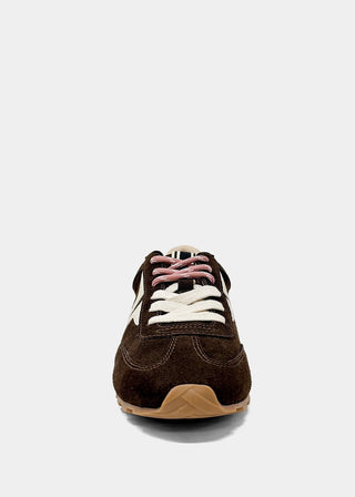 Sarah Sneaker • Brown Suede