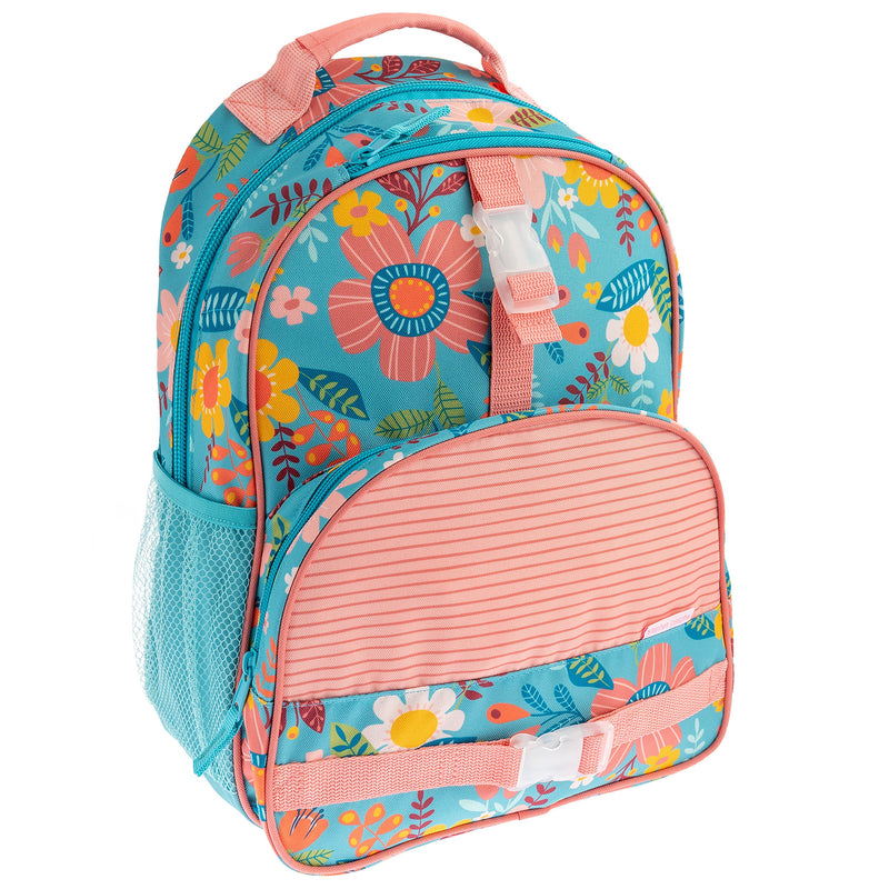 All Over Print Backpack • Turquoise Floral