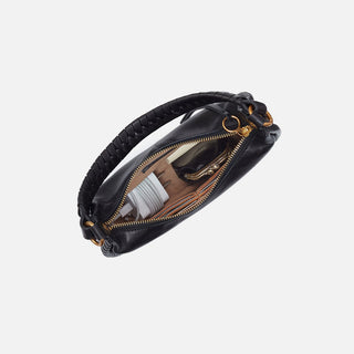 Mia Crescent Small Hobo • Black