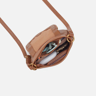 Fern Zip-Flap Crossbody • Timber Brown