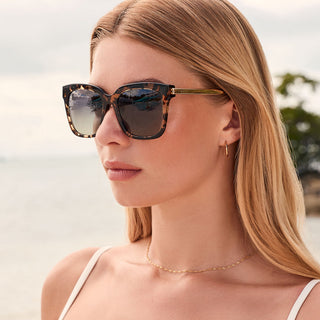 Bella Espresso Tortoise • Grey Gradient Polarized