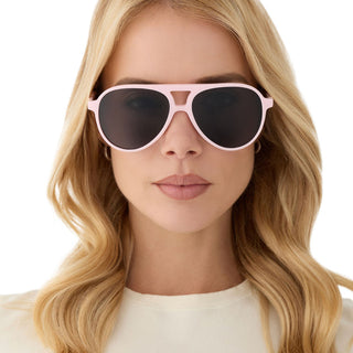 Tosca II • Powder Pink Grey Sunglasses