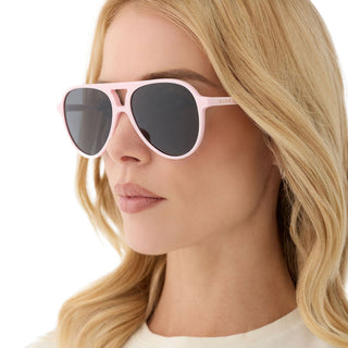 Tosca II • Powder Pink Grey Sunglasses