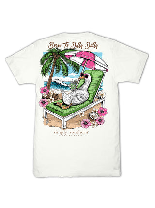 'Dilly Dally' Tee • Oyster